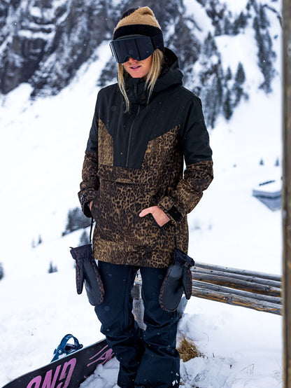 Mirror Pullover Jacket - LEOPARD