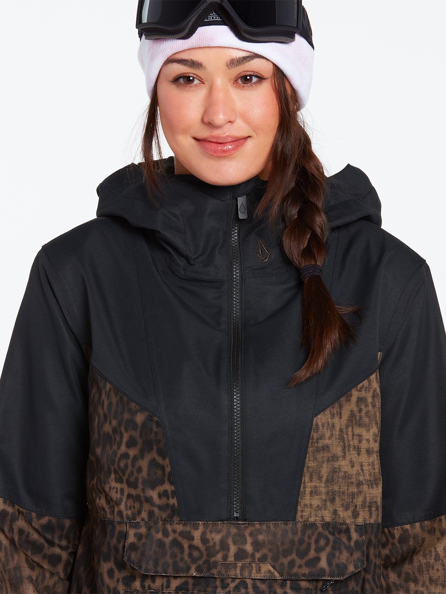 Mirror Pullover Jacket - LEOPARD