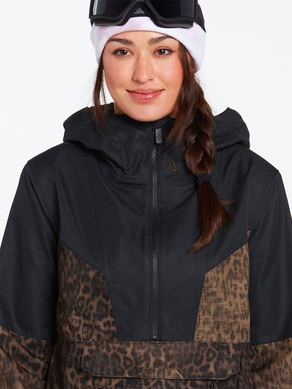 Mirror Pullover Jacket - LEOPARD