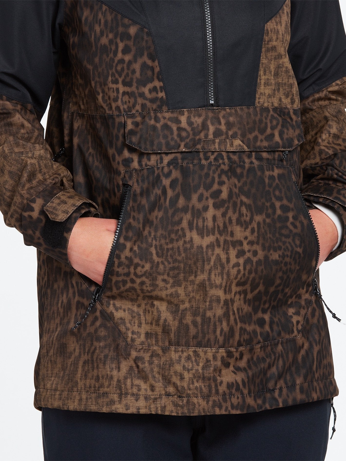 Mirror Pullover Jacket - LEOPARD