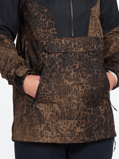 Mirror Pullover Jacket - LEOPARD