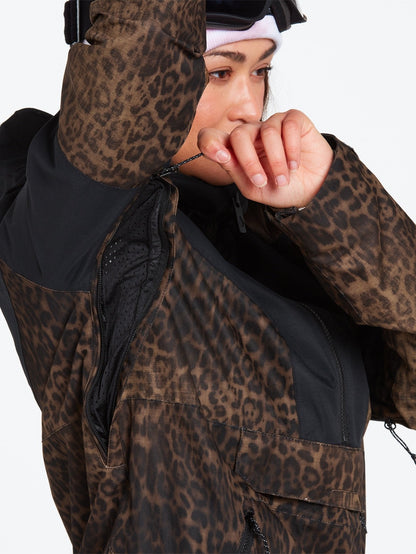 Mirror Pullover Jacket - LEOPARD