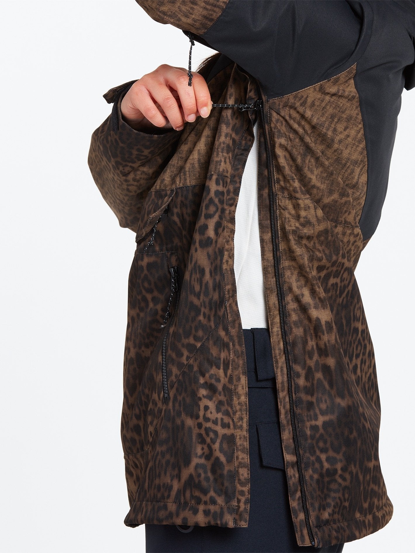 Mirror Pullover Jacket - LEOPARD
