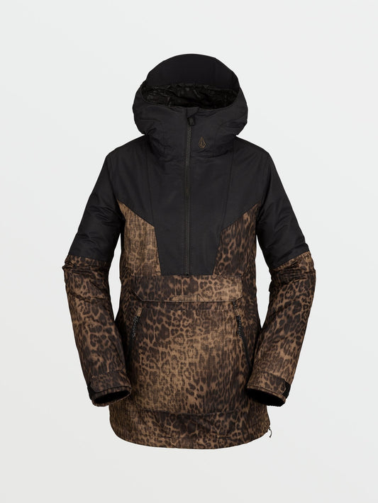 Mirror Pullover Jacket - LEOPARD