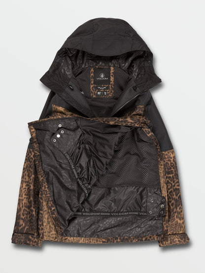 Mirror Pullover Jacket - LEOPARD