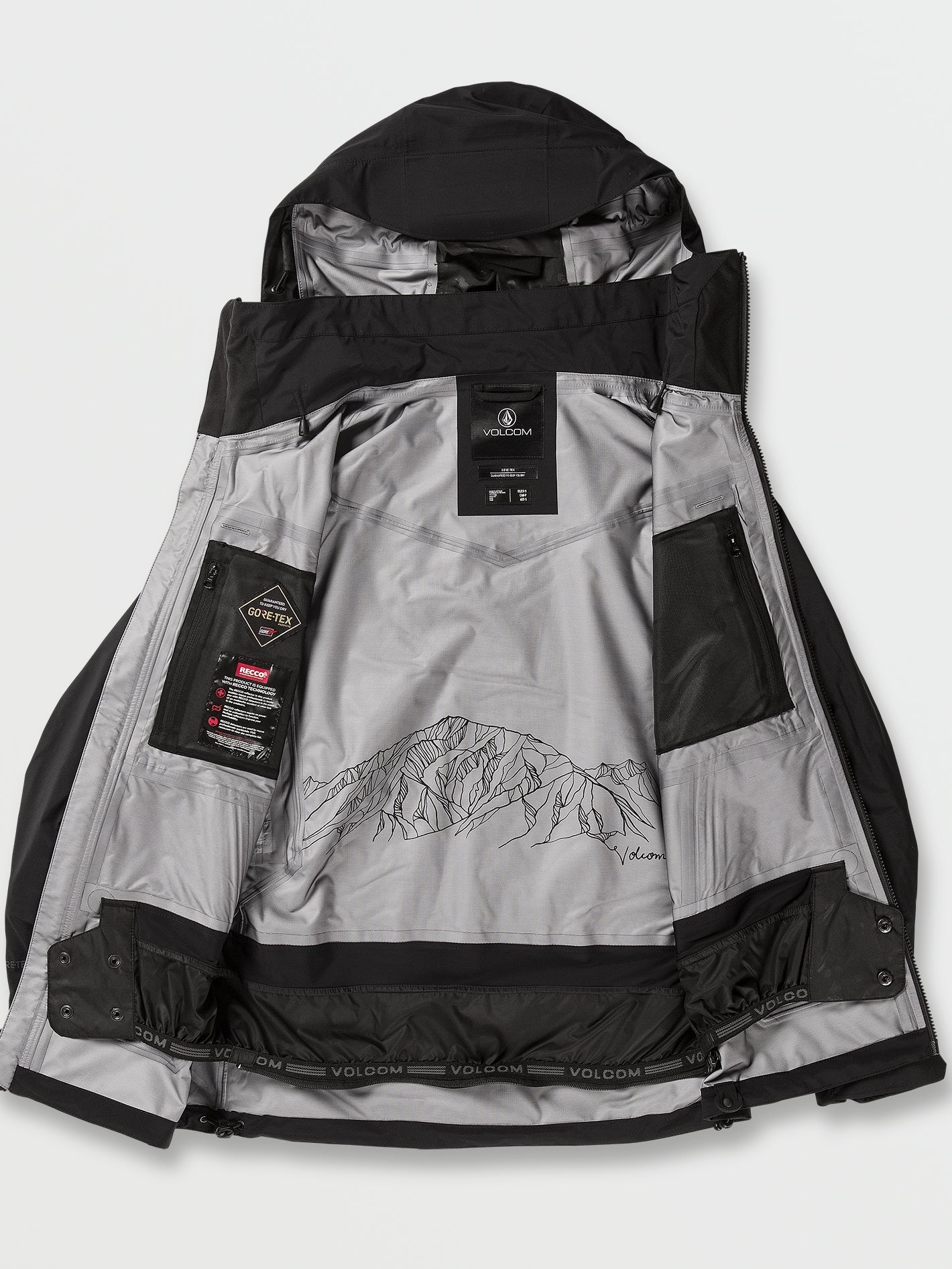 Vs 3L Stretch Gore-Tex Jacket - Black