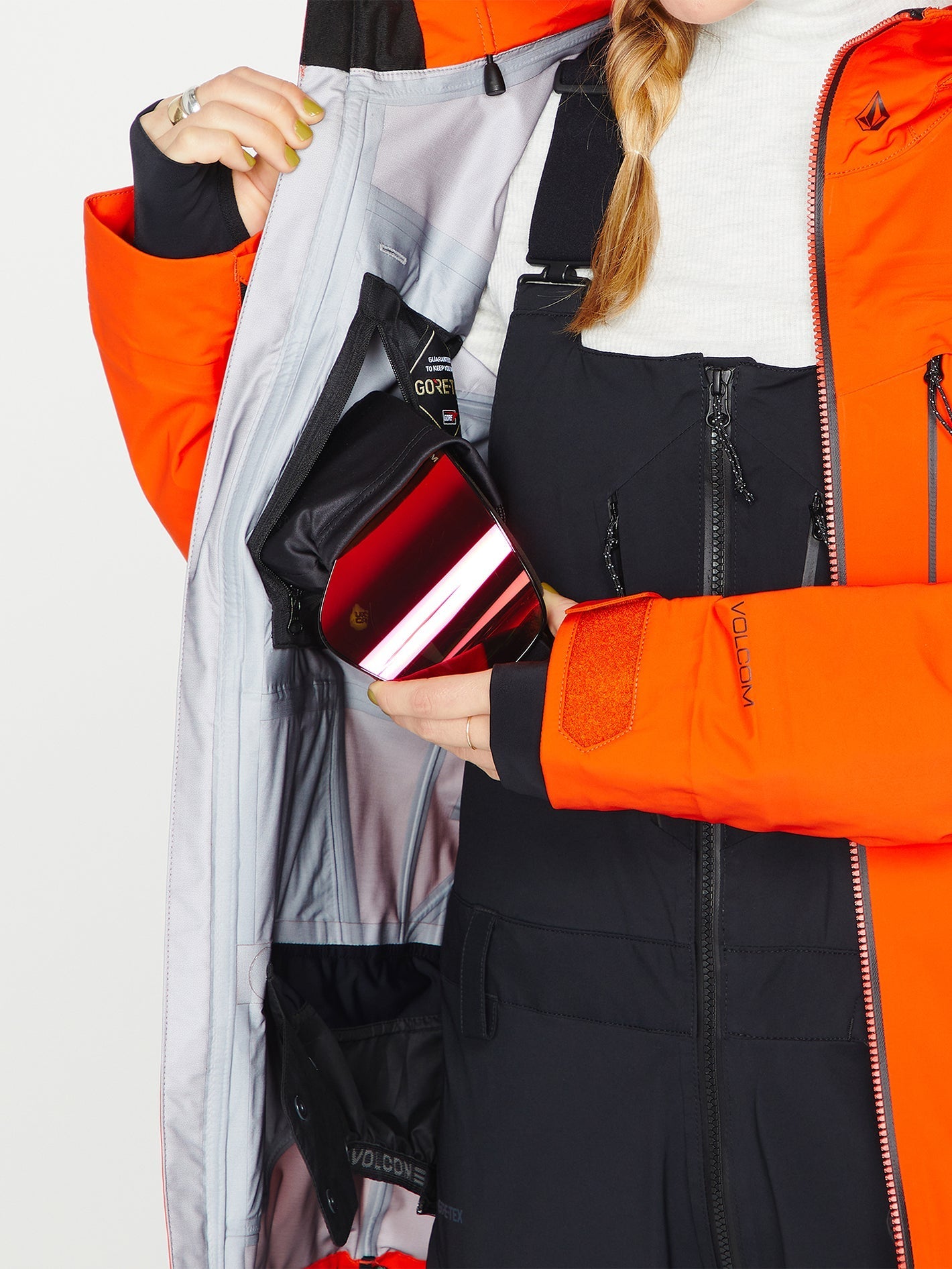 Vs 3L Stretch Gore-Tex Jacket - Orange Shock