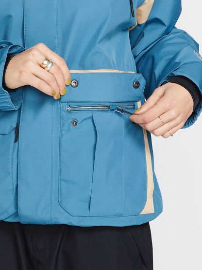 Melancon Gore-Tex Jacket - Petrol Blue (Unisex)