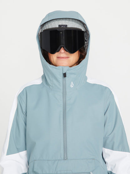 Mirror Pullover Jacket - Green Ash