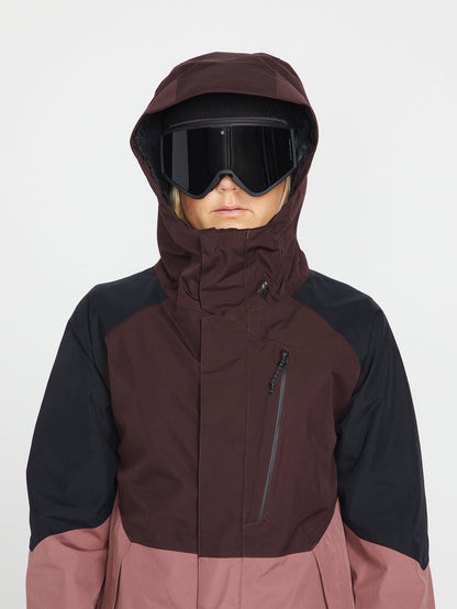 Aris Gore-Tex Jacket - Black Plum