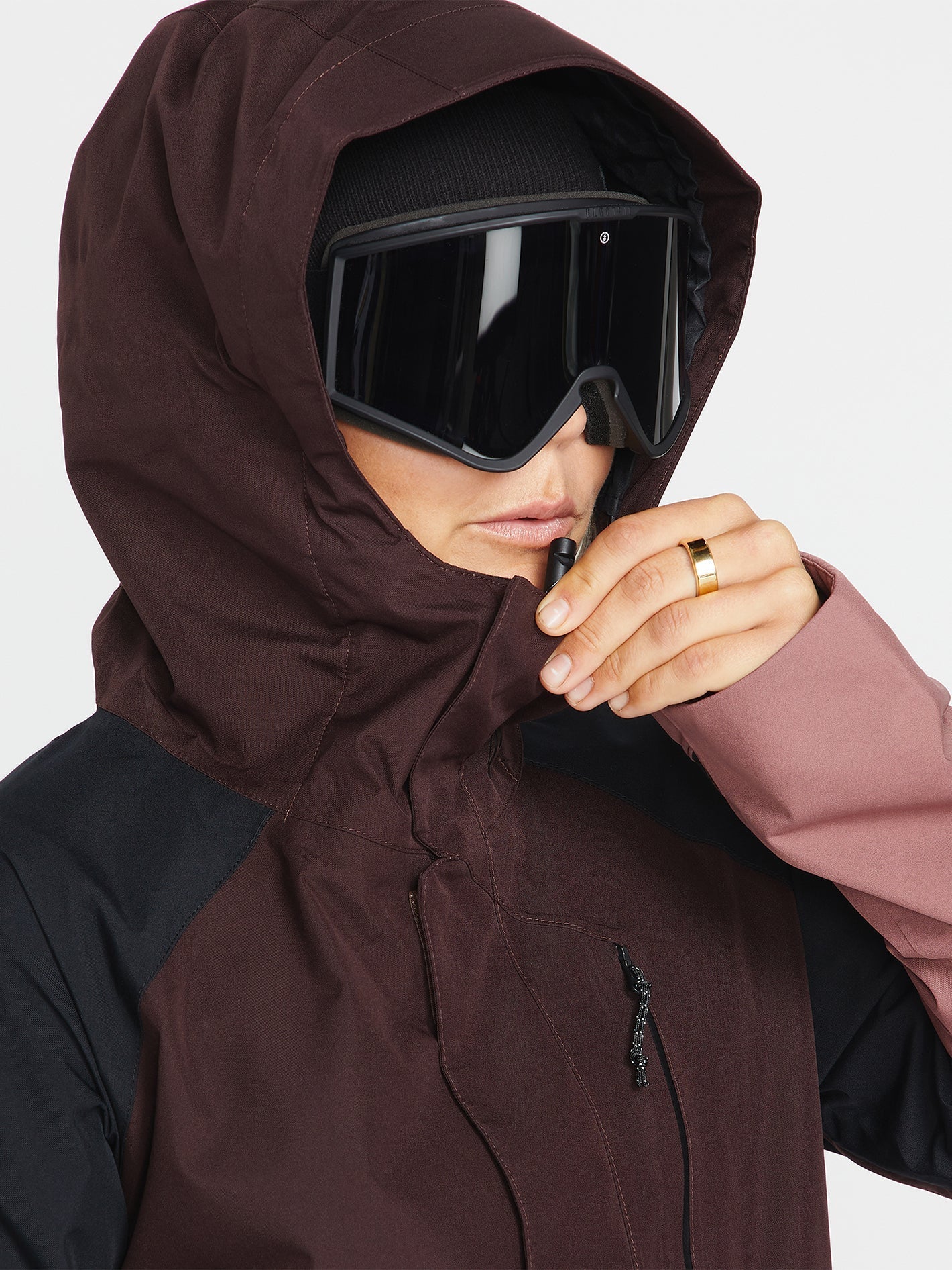 Aris Gore-Tex Jacket - Black Plum