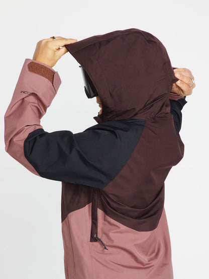 Aris Gore-Tex Jacket - Black Plum