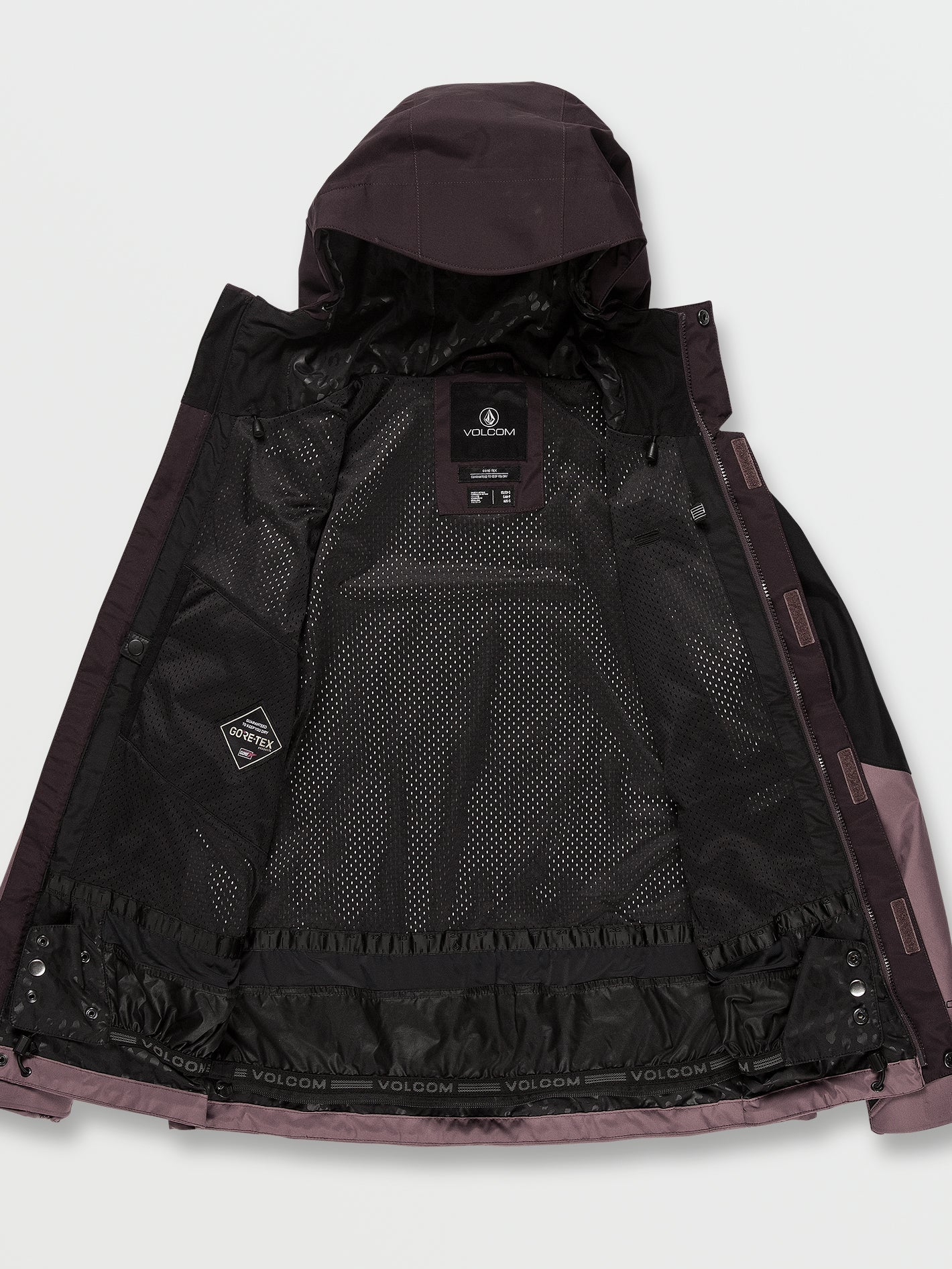 Aris Gore-Tex Jacket - Black Plum