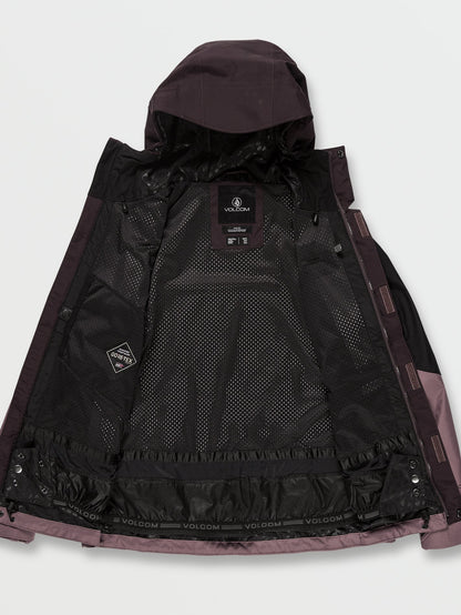 Aris Gore-Tex Jacket - Black Plum