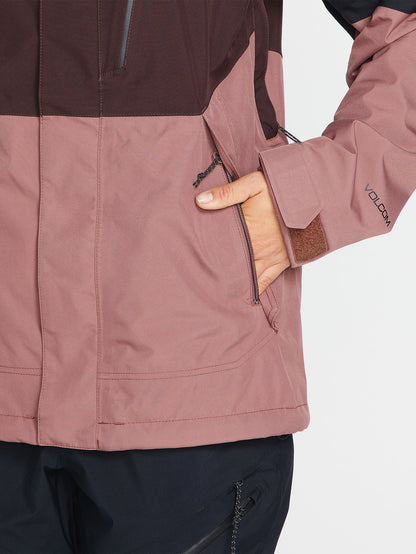 Aris Gore-Tex Jacket - Black Plum