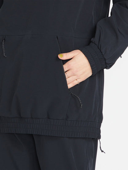 Portal Bonded Stretch Jacket - Black (Unisex)