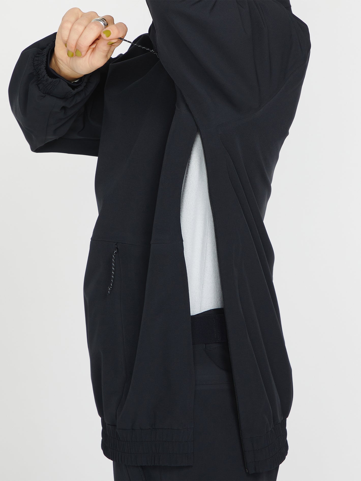 Portal Bonded Stretch Jacket - Black (Unisex)
