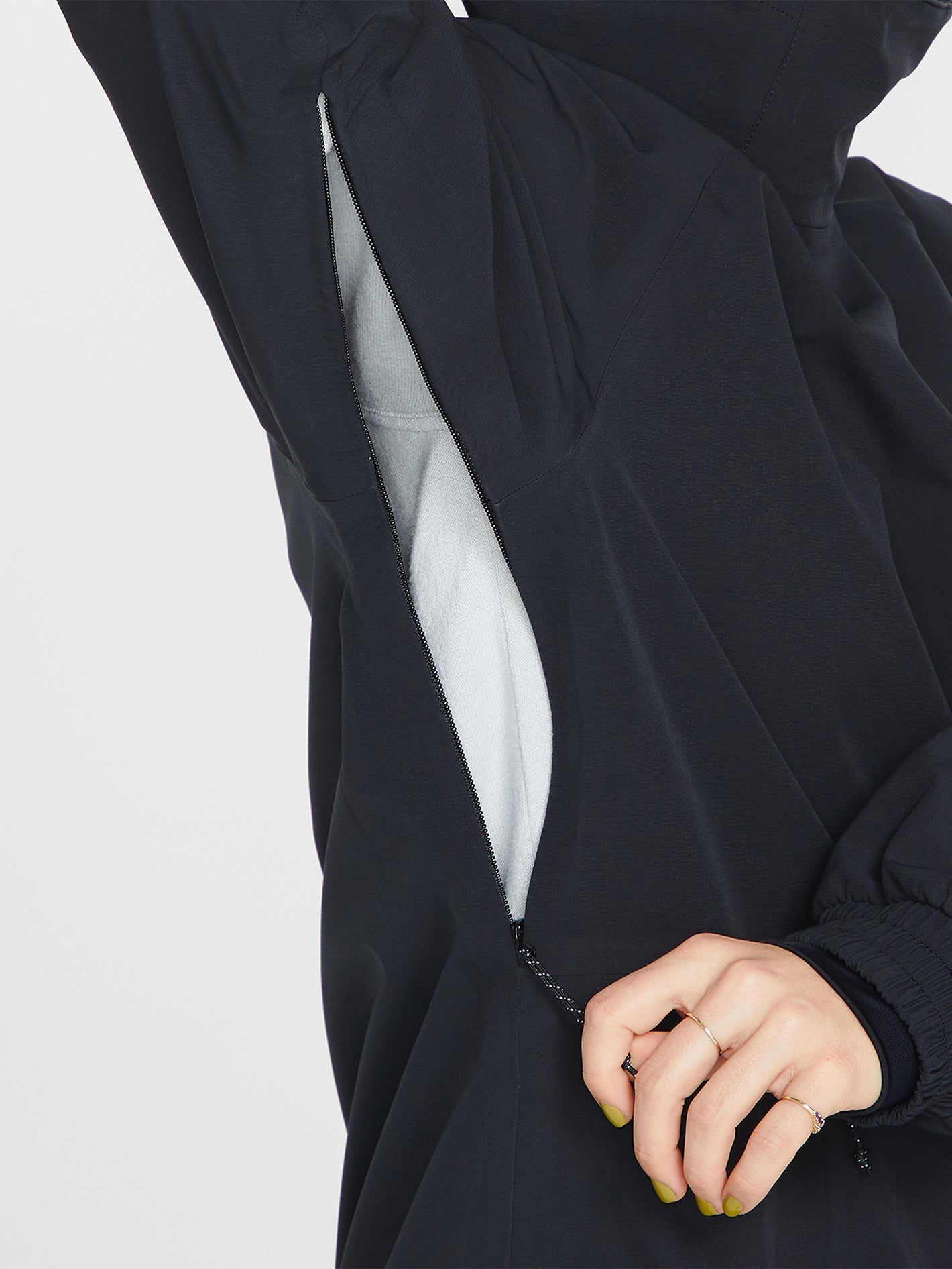 Portal Bonded Stretch Jacket - Black (Unisex)