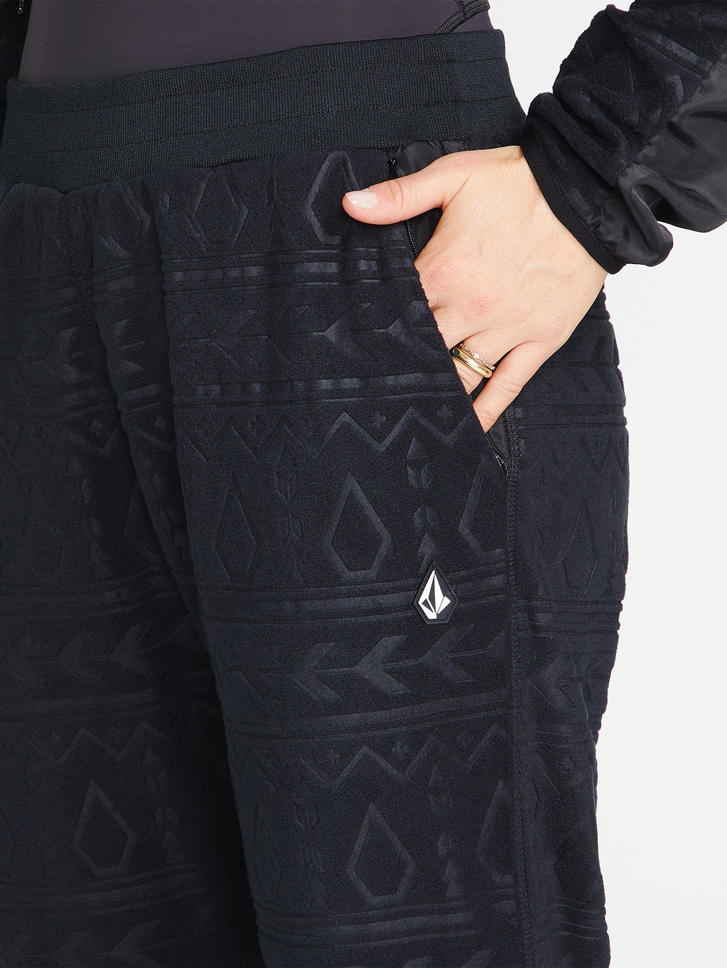 Polar Fleece Trousers - Black