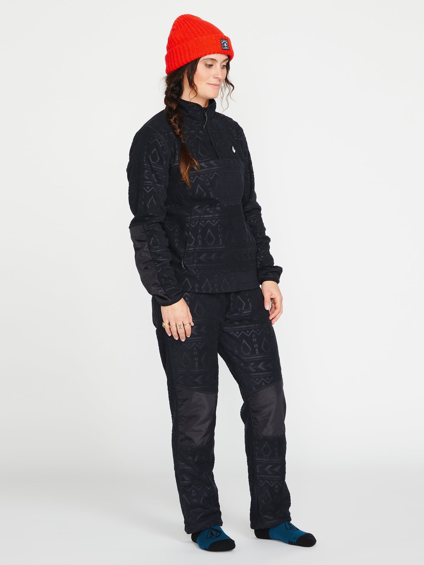 Polar Fleece Trousers - Black