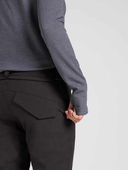 Womens Grail 3D Strch Pants - Vintage Black