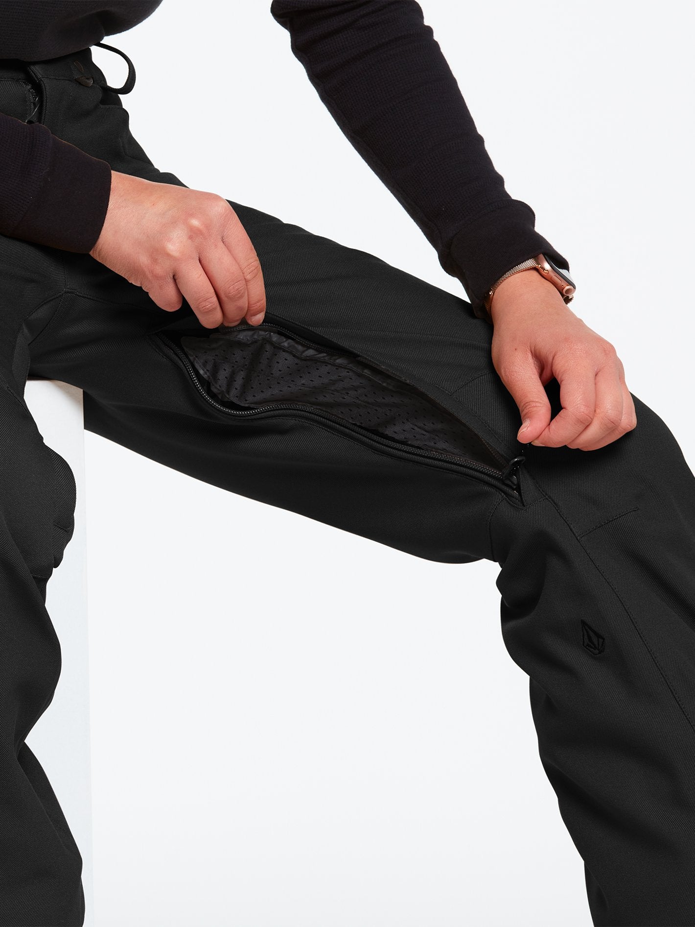 Grail 3D Stretch Trousers - BLACK