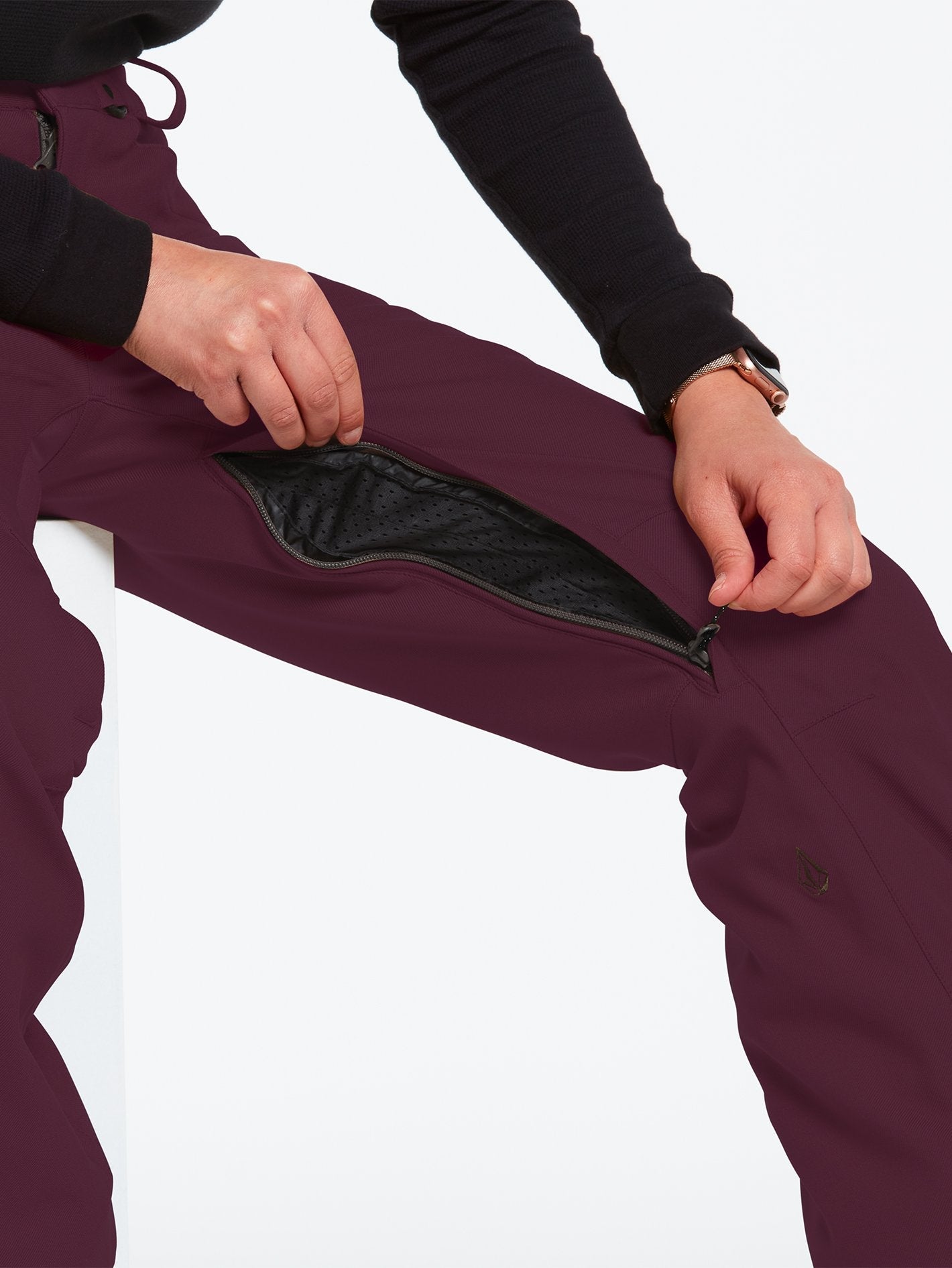Grail 3D Stretch Trousers - MERLOT