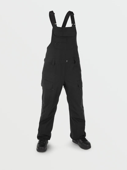 Creston 3D Stretch Bib Overall - Black