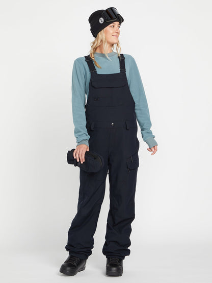Creston 3D Stretch Bib Overall - Black