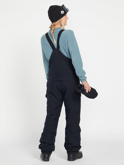 Creston 3D Stretch Bib Overall - Black