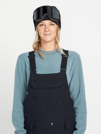 Creston 3D Stretch Bib Overall - Black