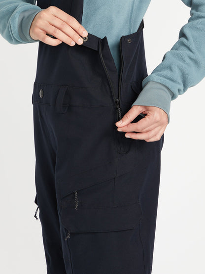 Creston 3D Stretch Bib Overall - Black
