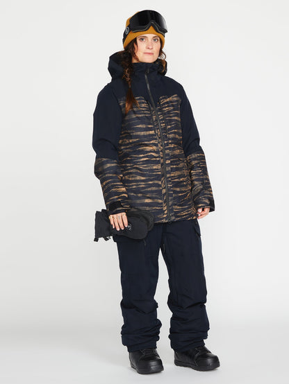Creston 3D Stretch Bib Overall - Black