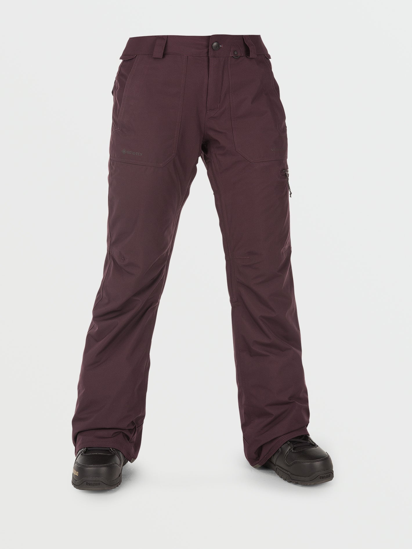 Knox Insulated Gore-Tex Trousers - Black Plum
