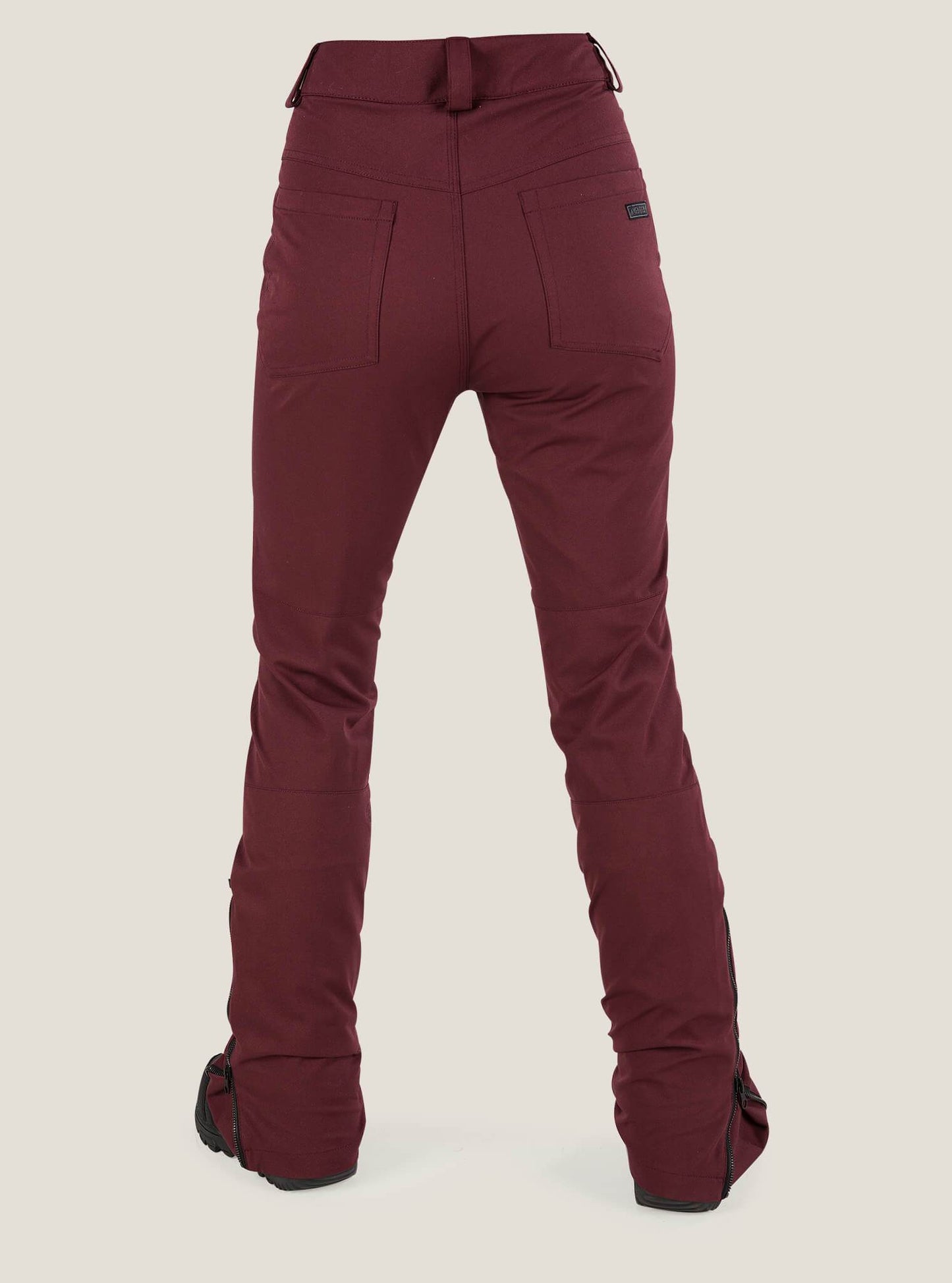 Coast Stretch Pants - Black Red