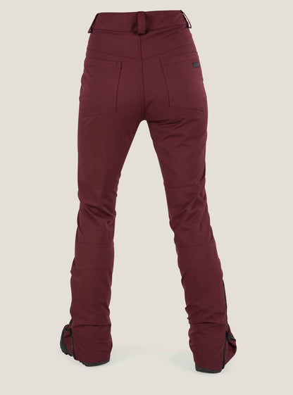 Coast Stretch Pants - Black Red