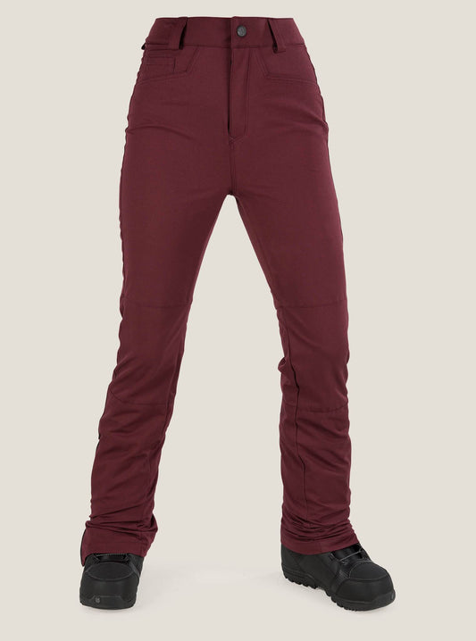 Coast Stretch Pants - Black Red