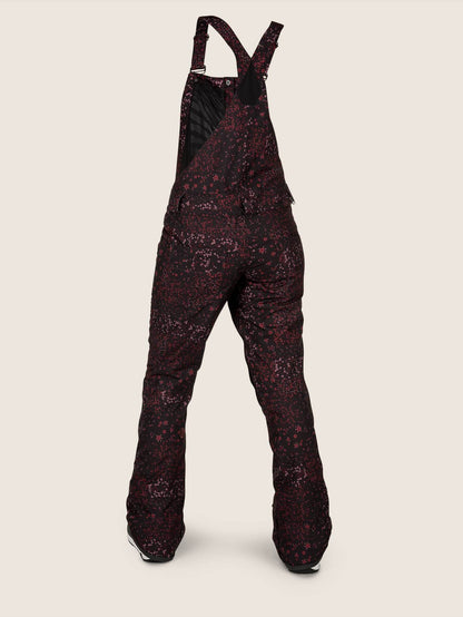 Swift Bib Overall - Black Floral Print