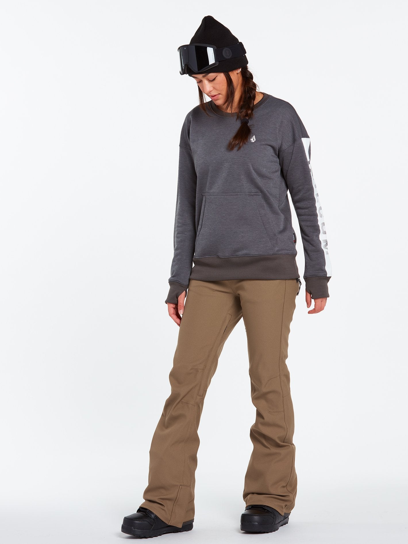 Species Stretch Trousers - COFFEE