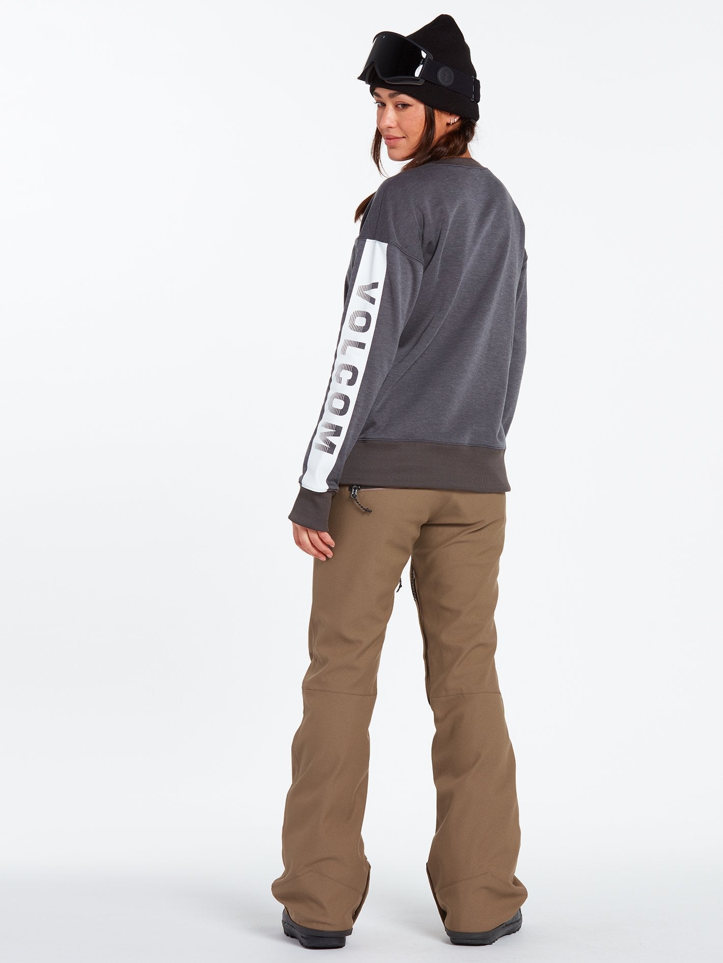 Species Stretch Trousers - COFFEE