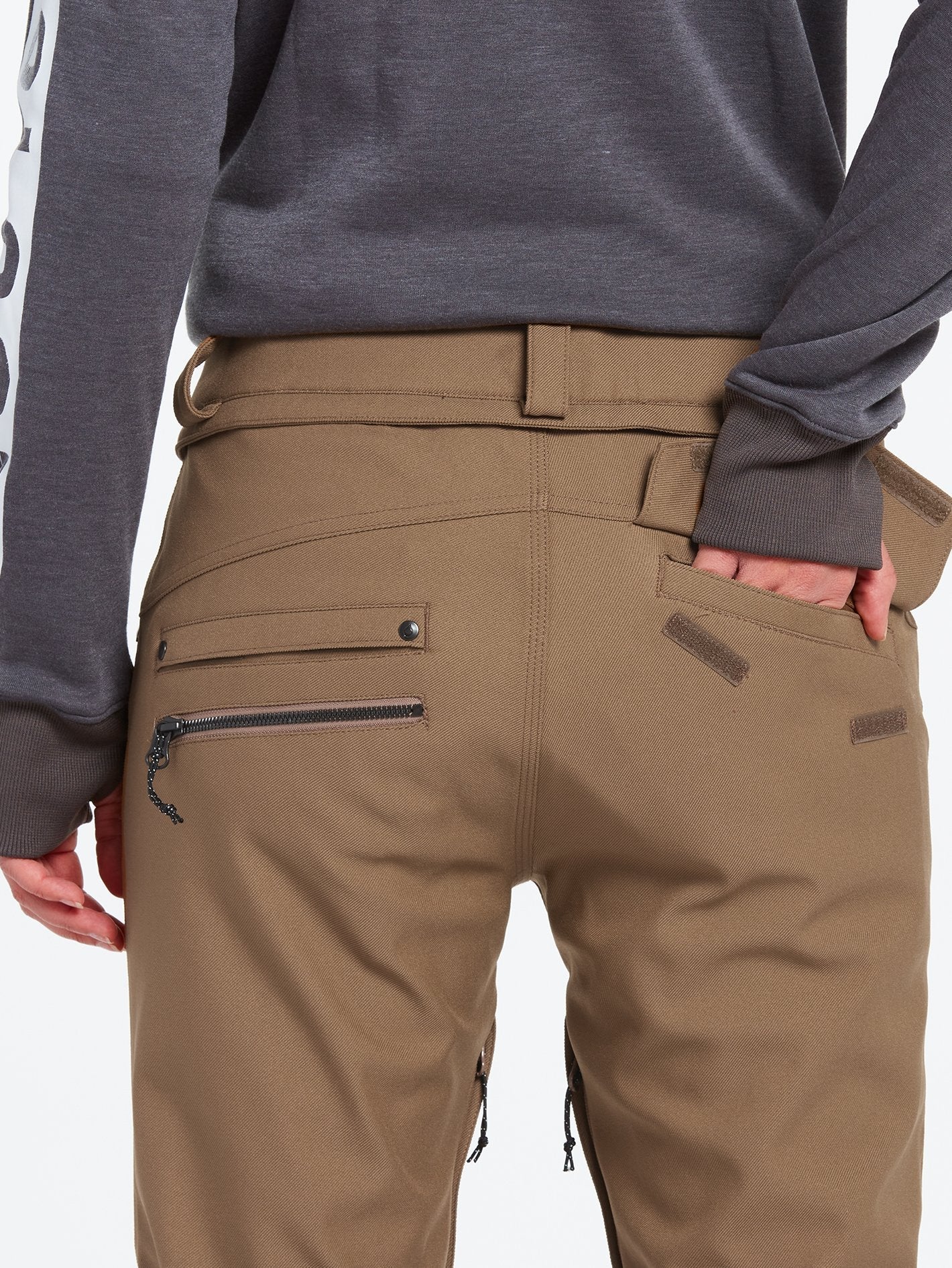 Species Stretch Trousers - COFFEE