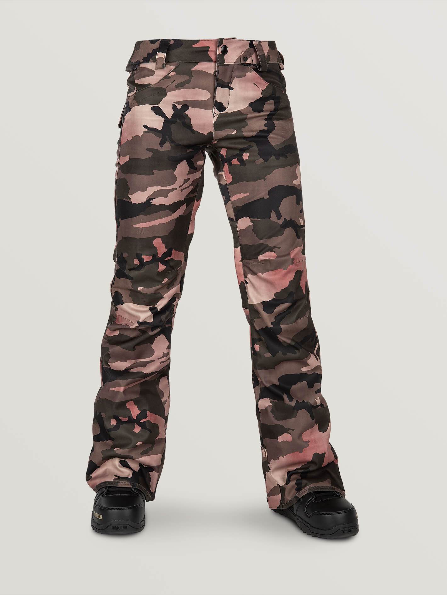 Womens Species Stretch Pants - Faded Army