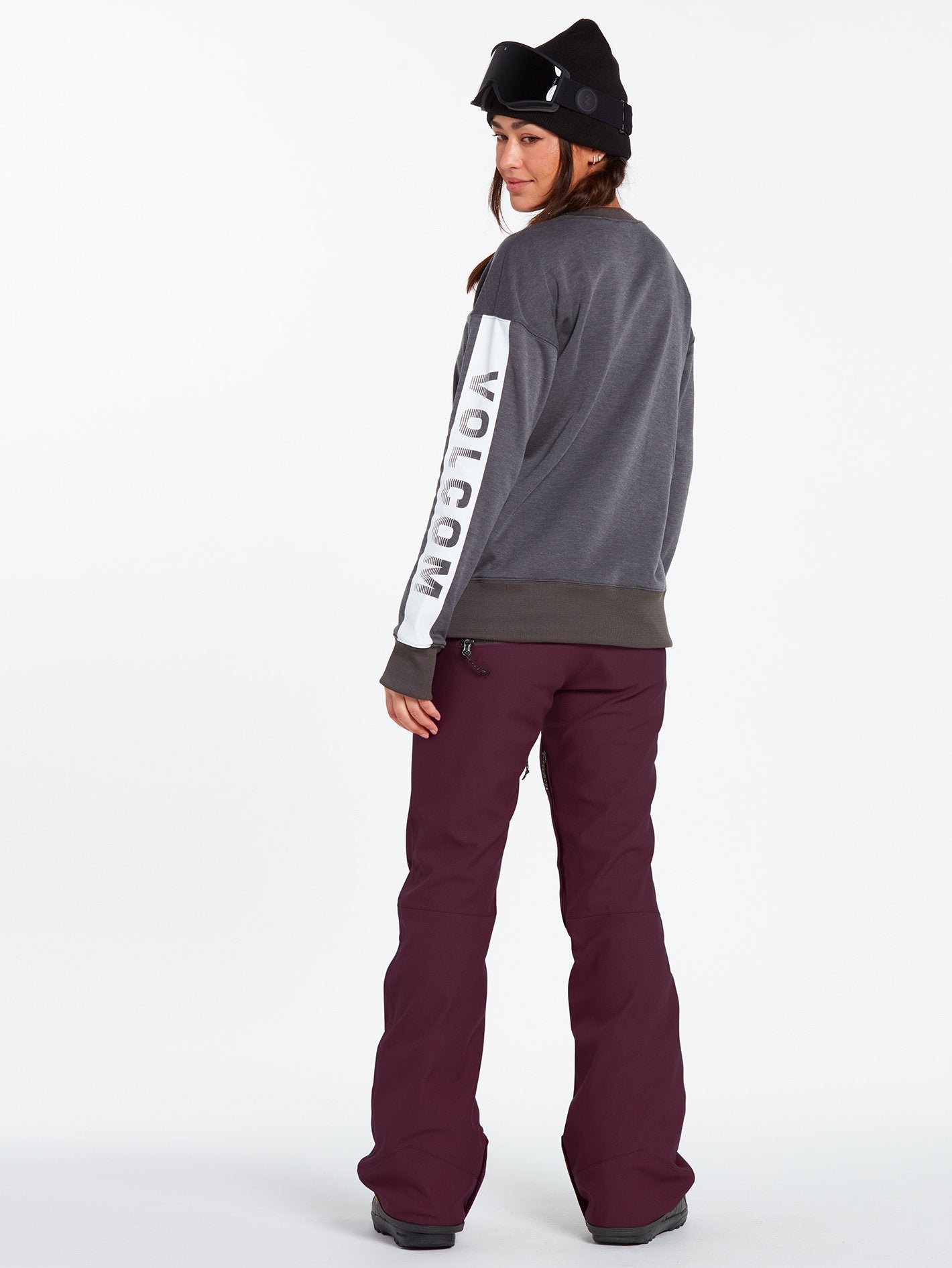 Species Stretch Trousers - MERLOT