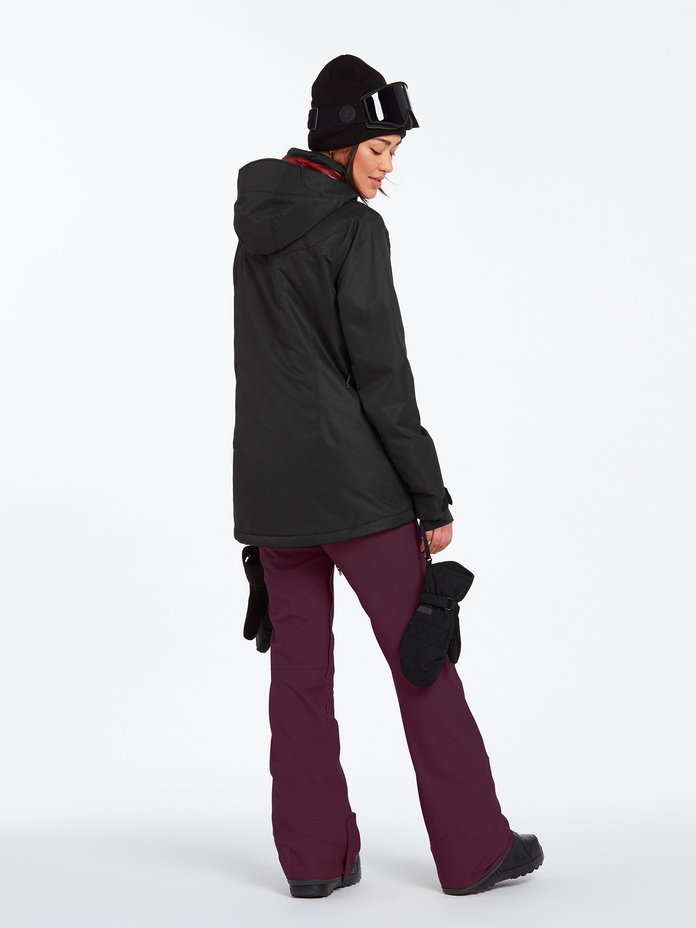 Species Stretch Trousers - MERLOT