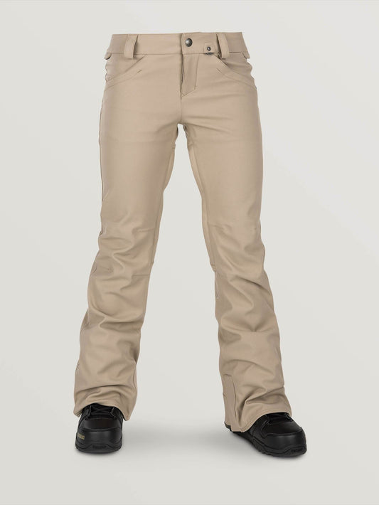 Womens Species Stretch Pants - Sand Brown