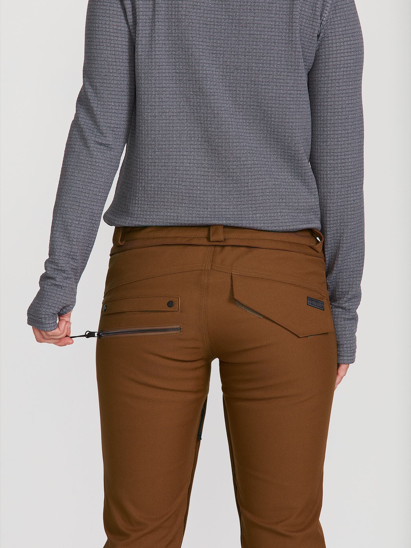 Womens Species Stretch Pants - Washed Blue