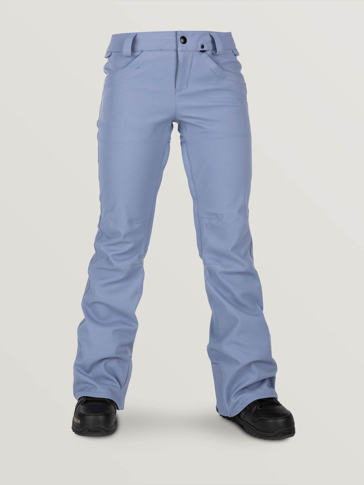 Womens Species Stretch Pants - Washed Blue