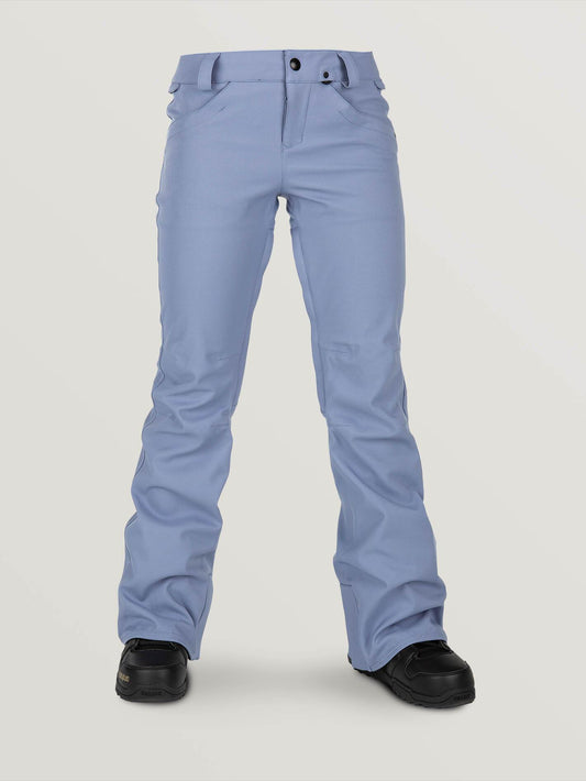 Womens Species Stretch Pants - Washed Blue