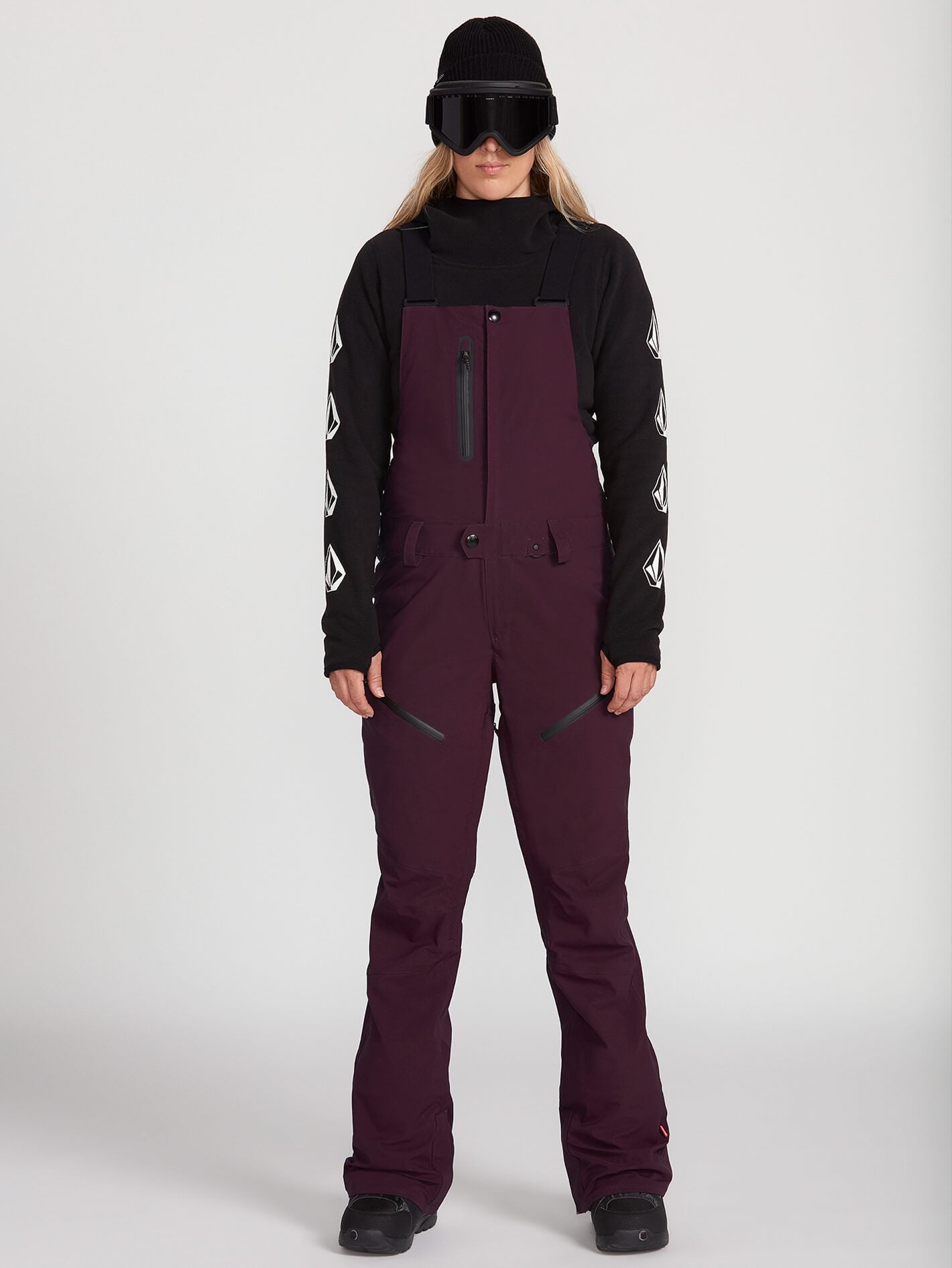 Womens Elm Gore-Tex Bib Overall - Black