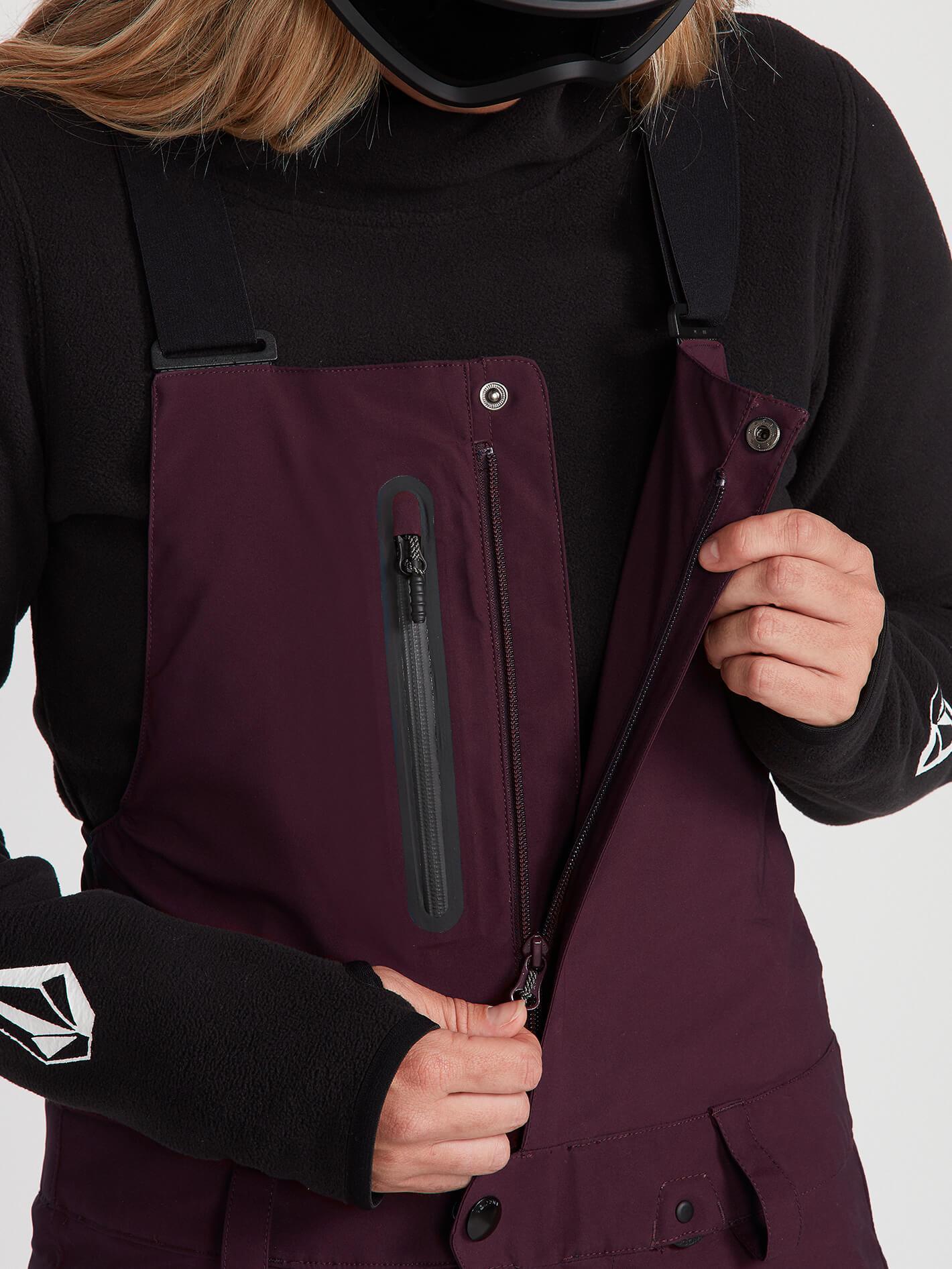 Womens Elm Gore-Tex Bib Overall - Black